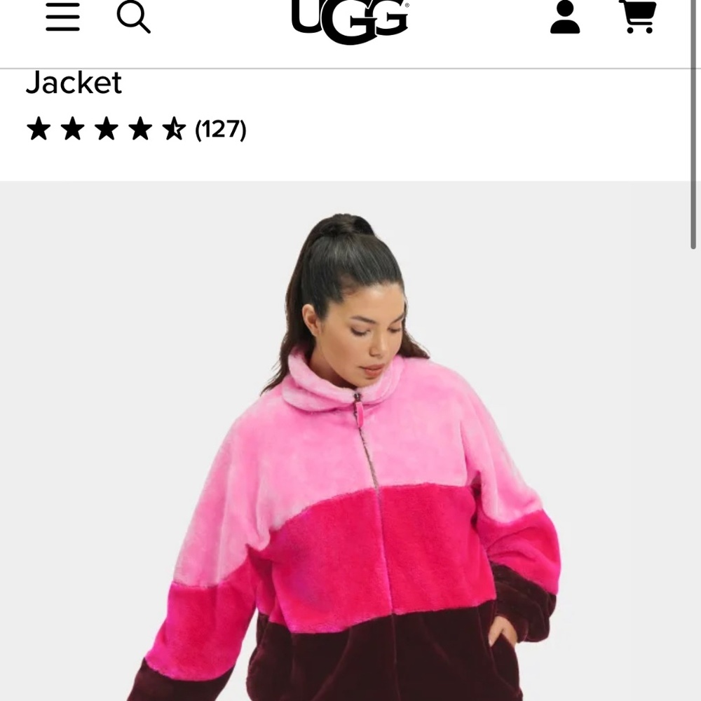 Ugg Elaina Faux Fur Jacket